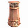 European Copper Chimney Pot - King 24" (Fits 13"x13" to 18"x18" flue)